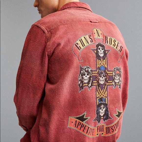Urban Outfitters Other - Guns N’ Roses Urban Outfitters Flannel